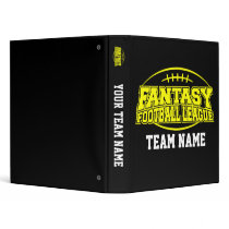 FFL Fantasy Football League Planner binders