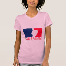 Fiancé d'armée de ligue t-shirts