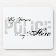 Fiance Is My Hero - POLICE Mousepads