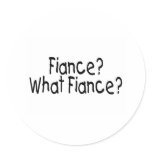 Fiance, What Fiance Sticker