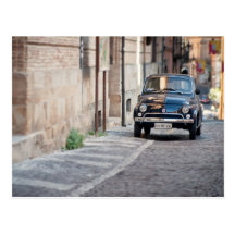 Fiat 500, Cinquecento in Lanciano, Italy Postcards