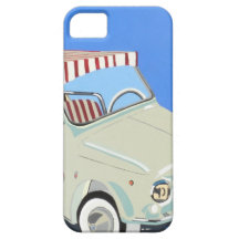 fiat with canape case for the iPhone 5