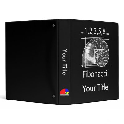 Fibonacci! Vinyl Binders by Ars_Brevis