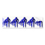 Fibonacci Robots Bumper Sticker