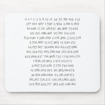 Fibonacci Sequence Mousepads