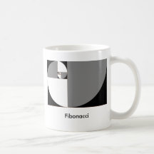 fibonacci_sinistrogira, Fibonacci Coffee Mugs