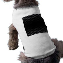 Fibre de carbone texturisée tee-shirt pour toutou