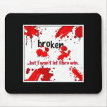 Fibro broken logo- mousemat