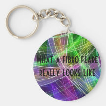 Fibro Flare Key Chains