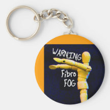 fibro fog keychain