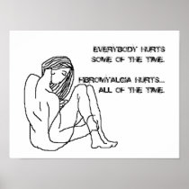 fibro hurts poster