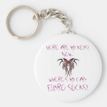FIBRO KEY RING KEYCHAIN