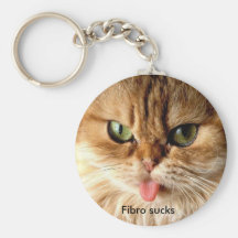 Fibro sucks keychain