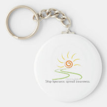 fibro sun key chain