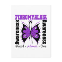 Fibromyalgia Awareness Butterfly Post Cards