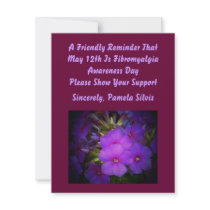 Fibromyalgia Awareness Day Invite