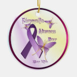 Fibromyalgia Awareness Day Ornament