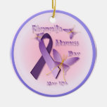 Fibromyalgia Awareness Day Ornament