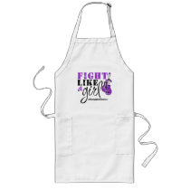 Fibromyalgia Awareness Fight Like a Girl Apron
