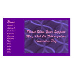 Fibromyalgia Business Card