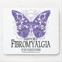 Fibromyalgia Butterfly Mousepad