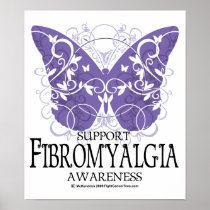 Fibromyalgia Butterfly Print
