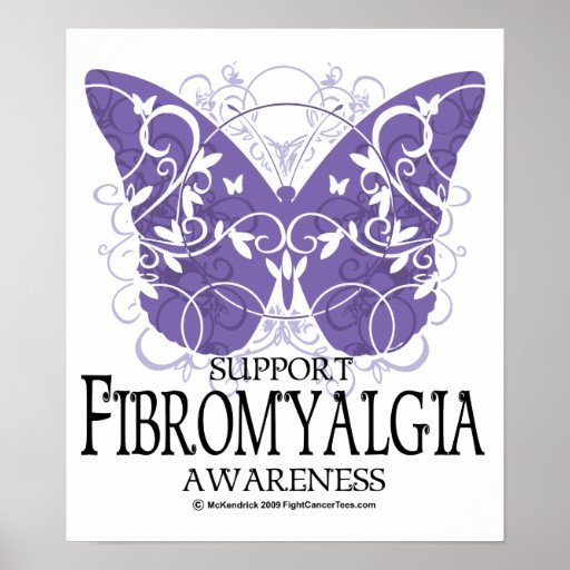 Fibromyalgia Butterfly Print