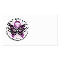 Fibromyalgia Butterfly Tribal Business Card Templates