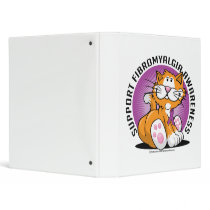 Fibromyalgia Cat Vinyl Binders