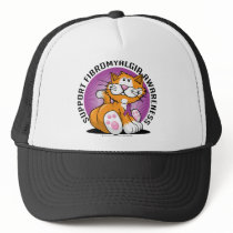 Fibromyalgia Cat Trucker Hats