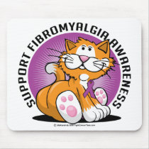 Fibromyalgia Cat Mouse Pads