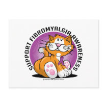 Fibromyalgia Cat Post Cards