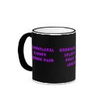 FIBROMYALGIA CAUSES CHRONIC PAIN LARGE MUG