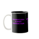 FIBROMYALGIA CAUSES CHRONIC PAIN LARGE MUG