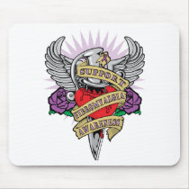 Fibromyalgia Dagger Mouse Pad