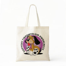 Fibromyalgia Dog Canvas Bag
