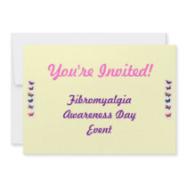 Fibromyalgia Event Invitation