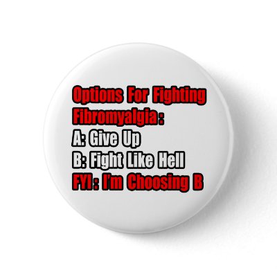 Fibromyalgia Fighting Options by Fibromyalgia_Shirts