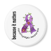 Fibromyalgia Flower Ribbon 3