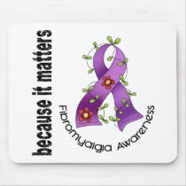 Fibromyalgia Flower Ribbon 3