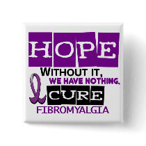 Fibromyalgia HOPE 2 Button