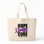 Fibromyalgia Hope Love Cure Bags