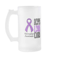 Fibromyalgia Hope Love Cure Ribbon Coffee Mug