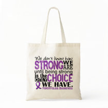 Fibromyalgia How Strong We Are Tote Bags