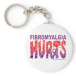 Fibromyalgia Hurts Key Chain