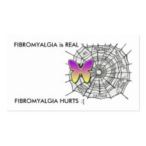 FIBROMYALGIA is REAL Business Card Templates