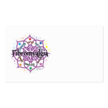Fibromyalgia Lotus Business Cards