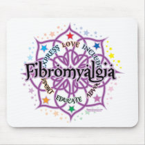 Fibromyalgia Lotus Mousepad