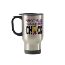 Fibromyalgia Messed With The Wrong Chick Mug