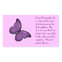 Fibromyalgia Personal card Business Cards